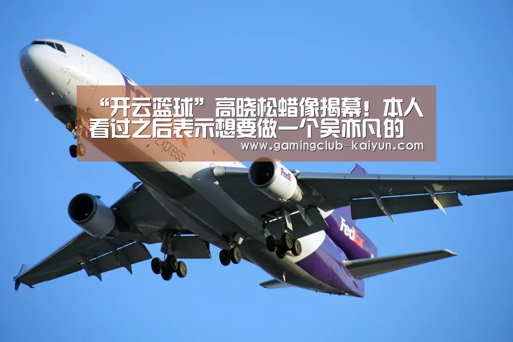 “开云篮球”高晓松蜡像揭幕!本人看过之后表示想要做一个吴亦凡的脸套上(图4) 开云体育